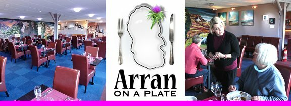 Brodick's leading restaurant, Arran on a Plate