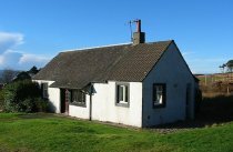 A view of the Machrie Farm Cottage on the Dougarie Estate