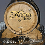 A whisky cask with Arran Malt inside