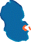 graphical location of Lamlash on the Isle of Arran