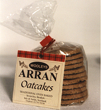 a pack of Wooles oatcakes